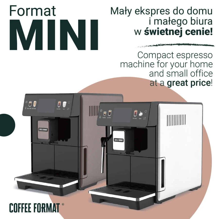 Ekspres do kawy Coffee Format MINI WHITE