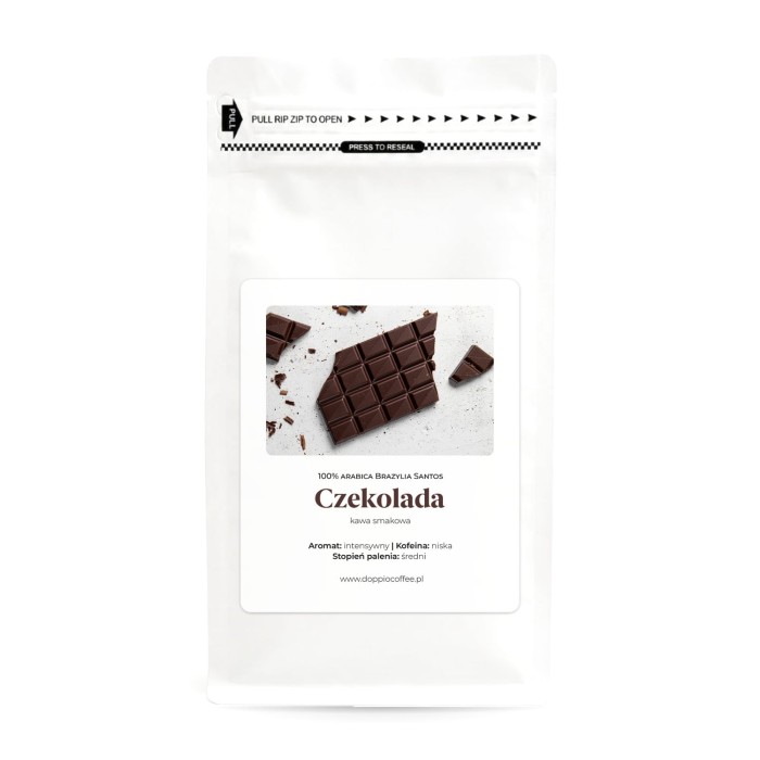 Kawa ziarnista o smaku czekolady 200g