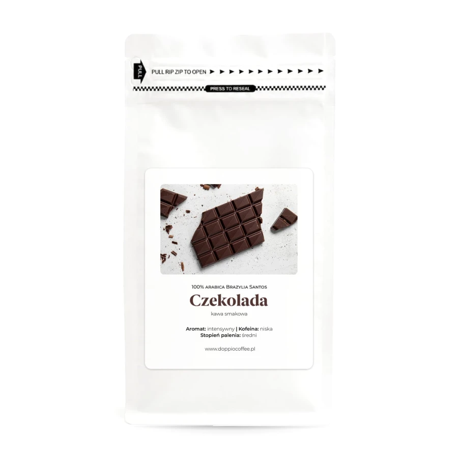 Kawa ziarnista o smaku czekolady 200g