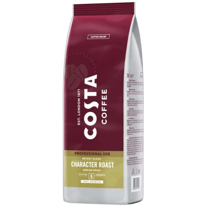 Costa Coffee Character Roast Bright Blend Kawa ziarnista 1kg