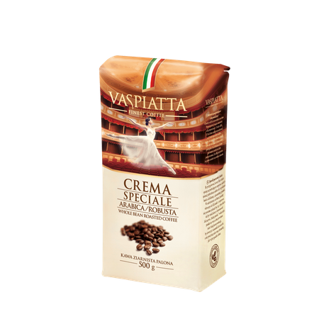 Vaspiatta Crema Speciale Kawa ziarnista 500g