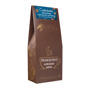 Czekolada pitna deserowa z cynamonem i goździkami 200g