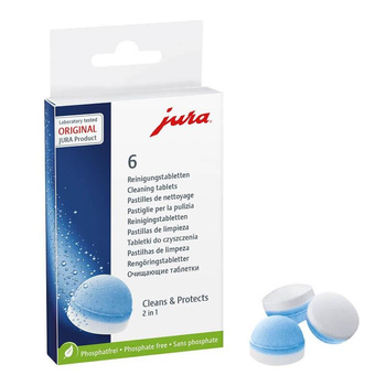 Tabletki czyszczące Jura - 6szt.