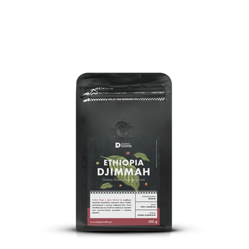 Ethiopia Djimmah 100% Arabica Kawa ziarnista 250g