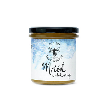 Pasieki Sadowskich - Miód Wielokwiatowy 450g
