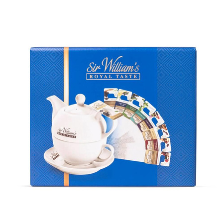 Zestaw Porcelanowy Sir William's Royal DUO & 8 Herbat