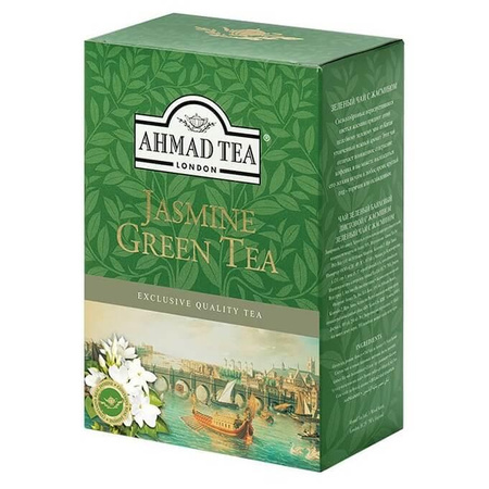 Zielona herbata liściasta Ahmad Tea Green Jasmine 100g