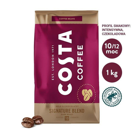 Costa Coffee Signature Blend Dark Roast 10 Kawa ziarnista 1kg