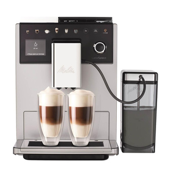 Ekspres do kawy Melitta Latte Select F63/0-201 - srebrny