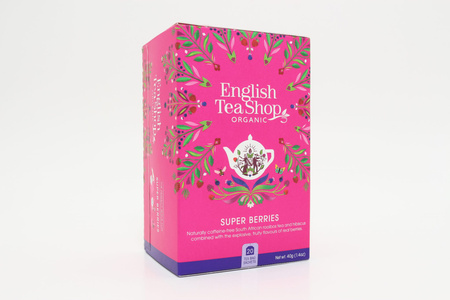 English Tea Shop - Herbata Owocowa Super Berries 20 saszetek
