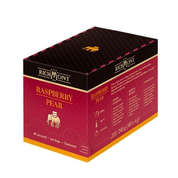 Owocowo-Ziołowa Herbata Richmont Raspberry Pear 40x6g