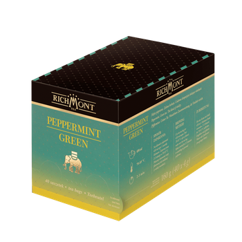Zielona Herbata Richmont Peppermint Green 40x4g