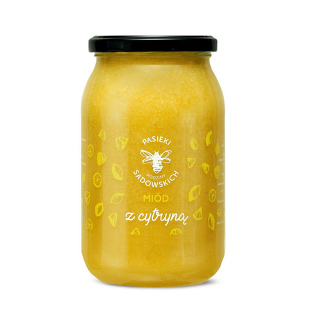 Pasieki Sadowskich - Miód z cytryną 430g