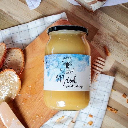 Pasieki Sadowskich - Miód Wielokwiatowy 1200g