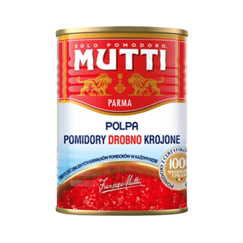 Mutti Pomidory drobno krojone - pulpa 400g