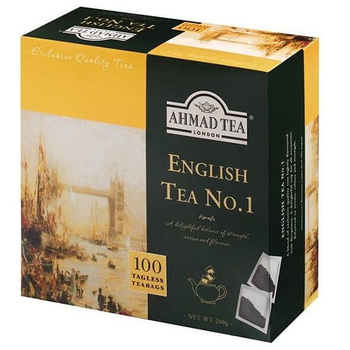 Czarna herbata Ahmad Tea English No.1 100x2g bez zawieszki