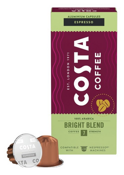 Kapsułki do Nespresso Costa Coffee Espresso Bright Blend 10szt.
