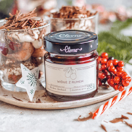 Eterno - Wiśnie z rumem 230g