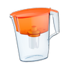 Aquaphor Dzbanek Filtrujący Standard 2,5l + Wkład B15 - pomarańczowy