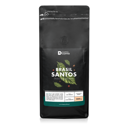 Brasil Santos 100% Arabica Kawa ziarnista 1kg