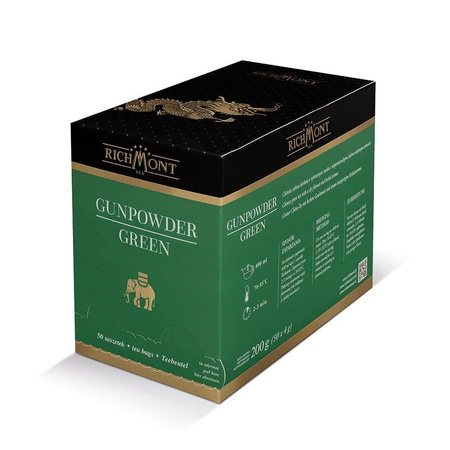 Zielona herbata Richmont Gunpowder Green 50x4g
