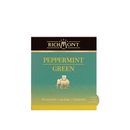 Zielona Herbata Richmont Peppermint Green 40x4g