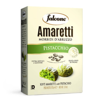 Falcone Amaretti Pistacchio - ciasteczka pistacjowe 170g