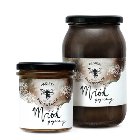 Pasieki Sadowskich - Miód Gryczany 450g