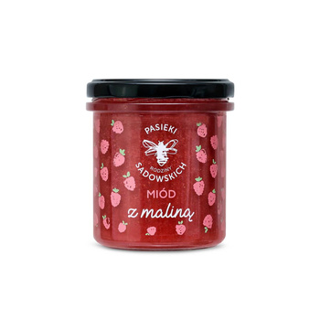 Pasieki Sadowskich - Miód z maliną 430g