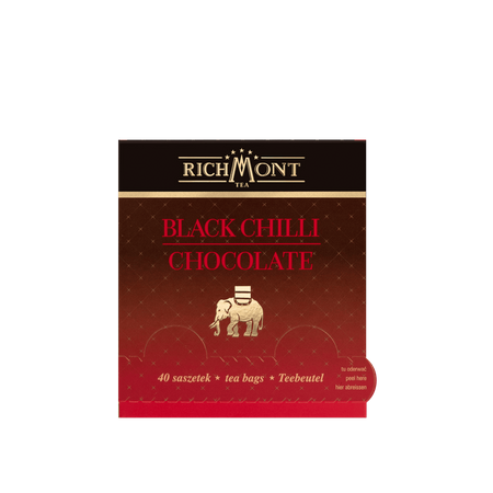 Czarna Herbata Richmont Black Chilli Chocolate 40x4g