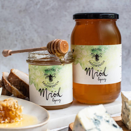 Pasieki Sadowskich - Miód Lipowy 1200g