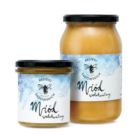 Pasieki Sadowskich - Miód Wielokwiatowy 1200g