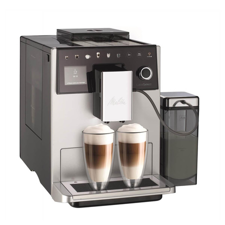Ekspres do kawy Melitta Latte Select F63/0-201 - srebrny