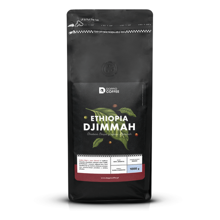 Ethiopia Djimmah 100% Arabica Kawa ziarnista 1kg