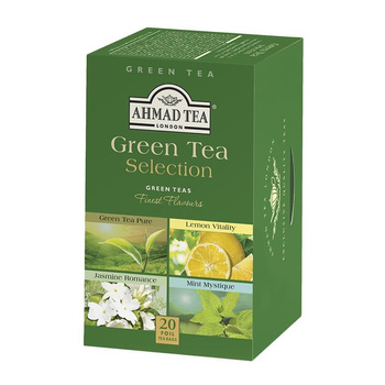 Zielona herbata Ahmad Tea Selection of Green Teas 20x2g