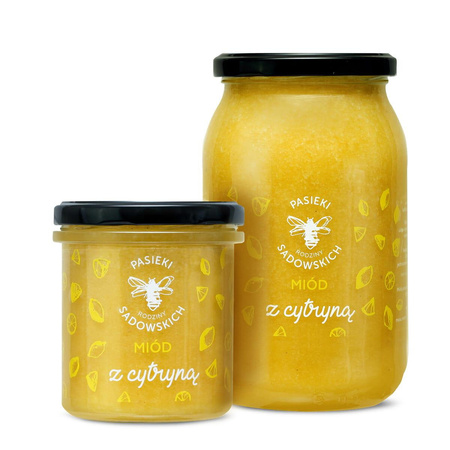 Pasieki Sadowskich - Miód z cytryną 1150g