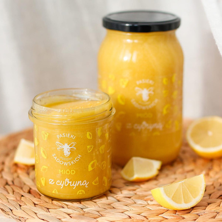Pasieki Sadowskich - Miód z cytryną 1150g
