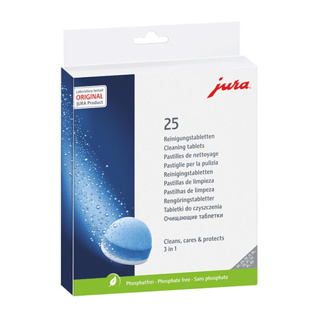 Tabletki czyszczące Jura - 25szt.
