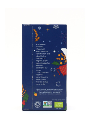 English Tea Shop - Kalendarz adwentowy niebieski 25 saszetek