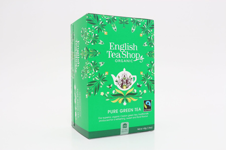 English Tea Shop - Herbata Zielona Pure Green Tea 20 saszetek