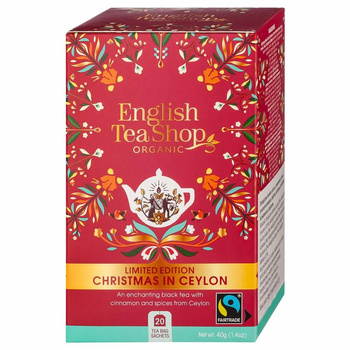 English Tea Shop - Bio Christmas in Ceylon 20 saszetek