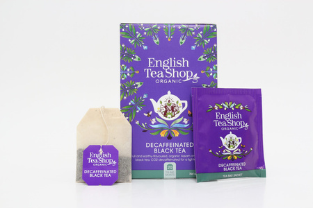English Tea Shop - Herbata Czarna Bezkofeinowa Tea 20 saszetek