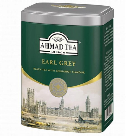 Czarna herbata liściasta Ahmad Tea Earl Grey 100g puszka