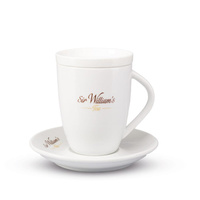 Zestaw Kubek Sir Williams z Przykrywką i Spodkiem