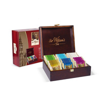 Skrzynka pełna herbat Sir Williams Tea - 90 saszetek