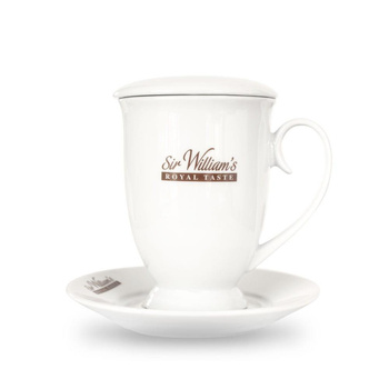 Zestaw kubek Sir Williams Royal Taste z przykrywką 400ml