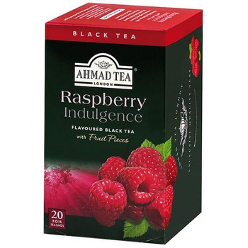 Czarna herbata Ahmad Tea Raspberry Indulgence 20x2g