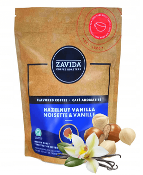 Zavida Hazelnut Vanilla Kawa ziarnista 907g