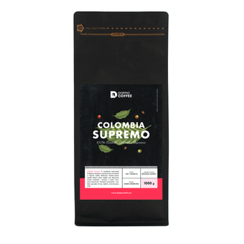 Colombia Supremo 100% Arabica Kawa ziarnista 1kg