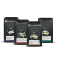 Zestaw degustacyjny Kawy ziarnistej 4x250g